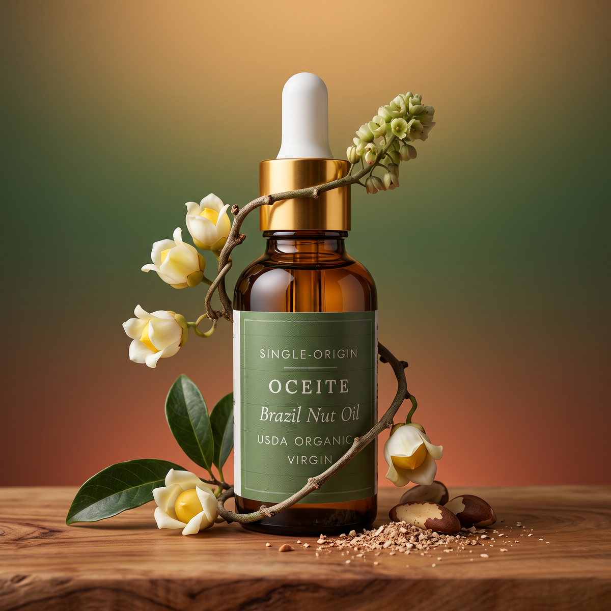 Brazil Nut Oil — Single-Origin South America, 1oz