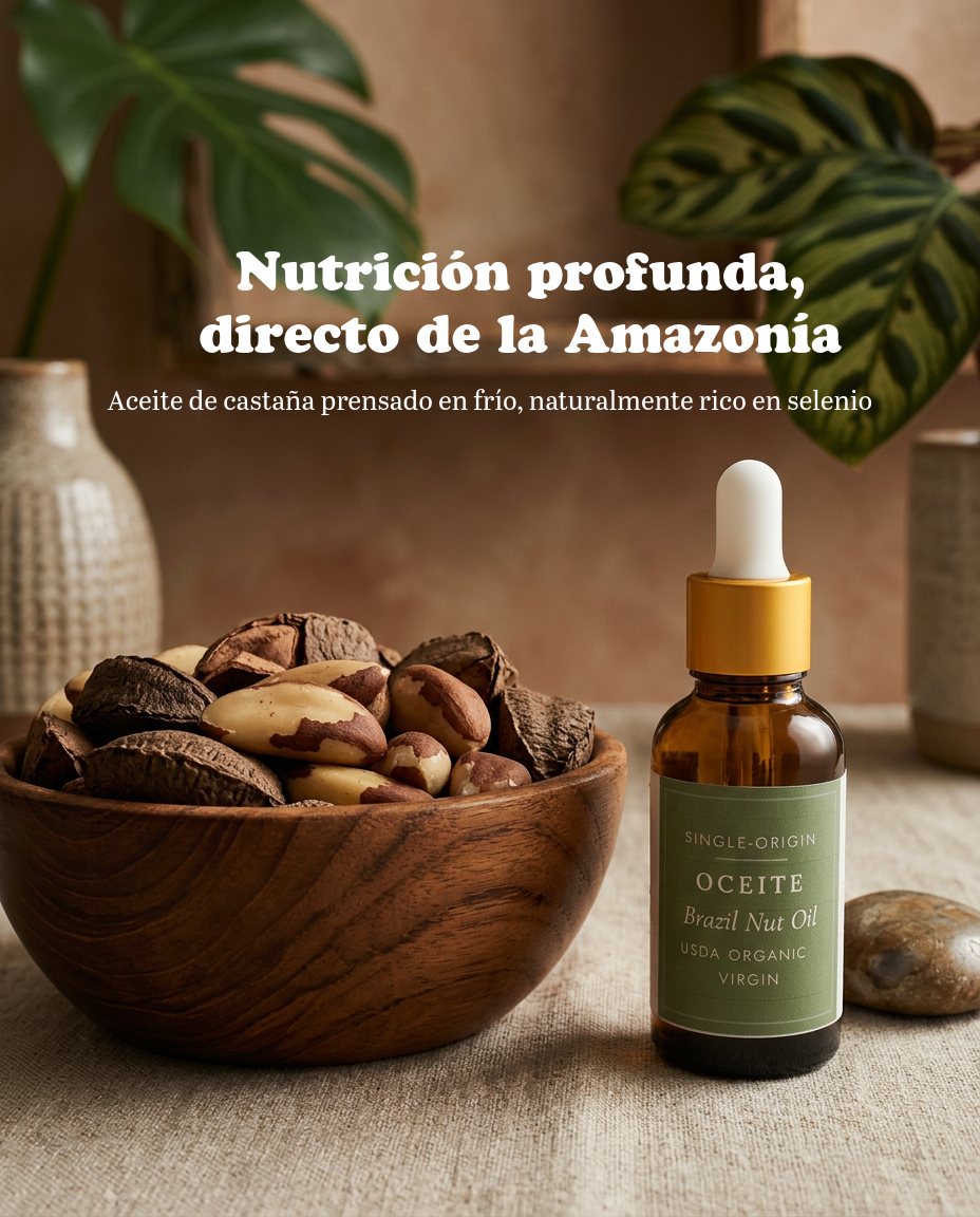 Brazil Nut Oil — Single-Origin South America, 1oz