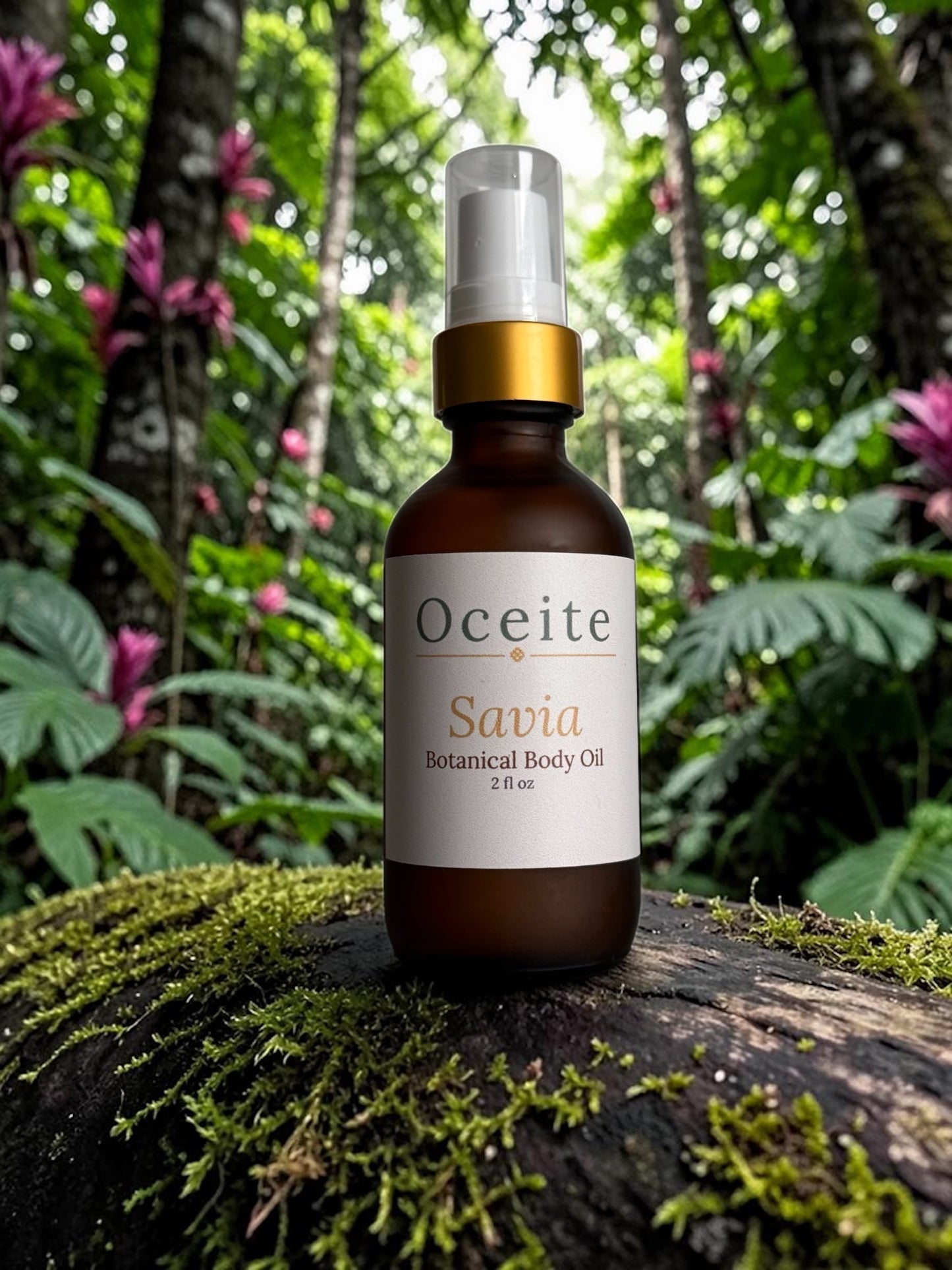Savia Natural Botanical Body Oil – Maracuja, Sacha Inchi & Squalane – Fast-Absorbing | 2 oz